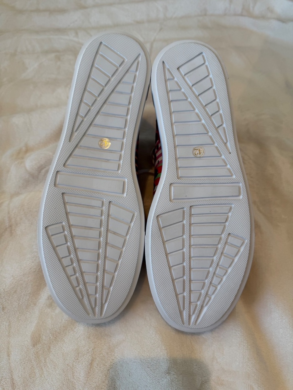 NWT Django & Juliette Yarry-DJ Leather Sneakers EU 42 Colourful Patent Lace Up - Picture 6 of 10